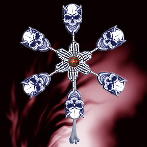 Pinwheel #148  Skull-wheel for Halloween Collab with @whale_cx