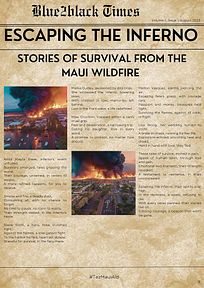 Stories of survival from the Maui wildfire #TezMauiAid