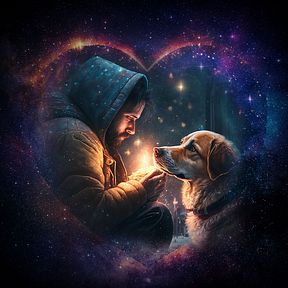 Man's best friend a Free gift from the Universe